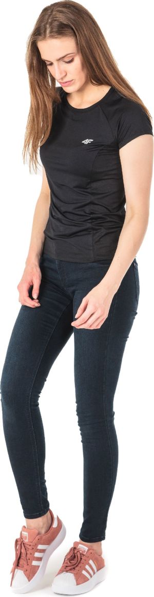 4f Koszulka damska H4L18-TSDF002 czarna r. S 8