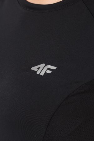 4f Koszulka damska H4L18-TSDF002 czarna r. S 9