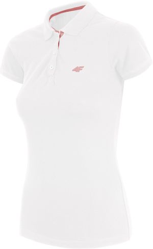 4f Koszulka polo damska H4L18-TSD017 biała r. L 1