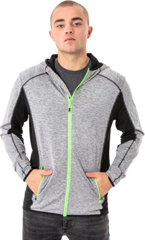 4f Bluza męska H4L18-BLMF004 jasnoszara r. M 6