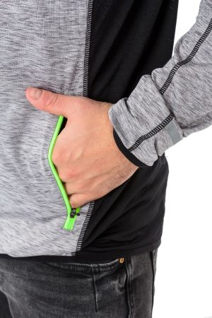 4f Bluza męska H4L18-BLMF004 jasnoszara r. M 10