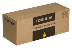 Toner Toshiba T-FC505E Yellow Oryginał  (6AJ00000147) 1