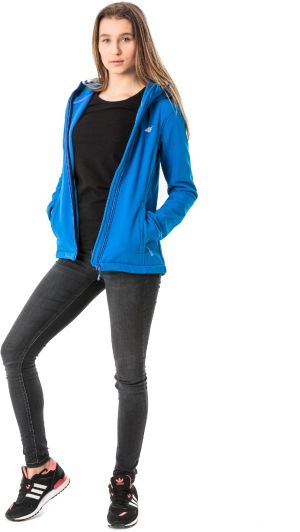 4f Kurtka softshell damska H4L18-SFD001 niebieska r. XXL 3