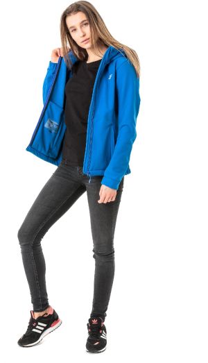 4f Kurtka softshell damska H4L18-SFD001 niebieska r. XXL 6