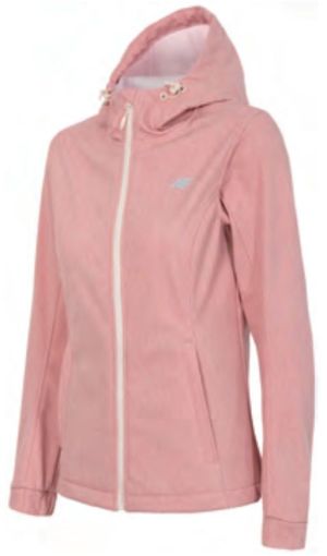 4f Kurtka softshell damska H4L18-SFD001 różowa r. XS 1