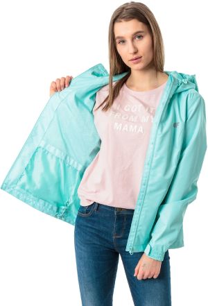 4f Kurtka damska H4L18-KUD004 miętowa r. S 9