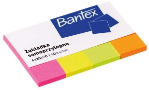 Bantex Zakładka Brilliant 20X50mm (400086402) 1
