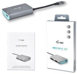 HUB USB I-TEC 3x USB-A 3.0 (C31METALHUB) 5
