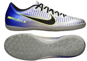 Nike Buty piłkarskie MercurialX Victory VI Neymar IC srebrno-niebieskie r. 46 (921516-407) 1