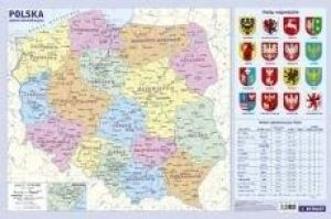 Demart Administracyjna mapa Polski. Podkładka na biurko - 261907 1