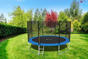 Trampolina ogrodowa Funfit 844 z siatką zewnętrzną 13.5 FT 404 cm 5