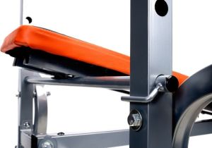 Funfit Ławka treningowa pod sztangę z modlitewnikiem (703) 11