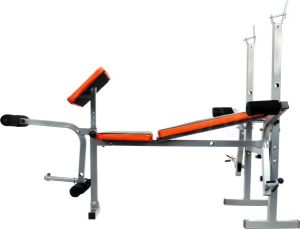 Funfit Ławka treningowa pod sztangę z modlitewnikiem (703) 3