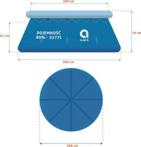 Avenli Basen rozporowy 366cm 14w1 10