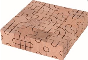 Goki Zabawa logiczna, układanka z klocków geometria (58754) 1