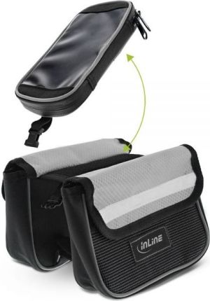 InLine Sport Multifunctional Bicycle Bag, Czarny 2