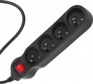 Listwa zasilająca Maclean Energy 4 gniazda 1.4 m czarna (MCE180) 3