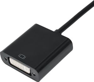 Adapter AV Akyga DisplayPort Mini - DVI-I czarny (AK-AD-37) 2