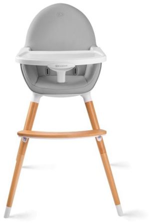 KinderKraft Krzesełko do karmienia Fini 2w1 szare (KKKFINIGRY0000) 2