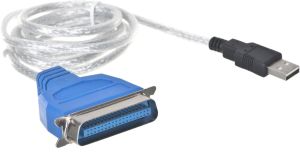 Kabel USB Lanberg USB - LPT, 1.8m (AD-0028-W) 1