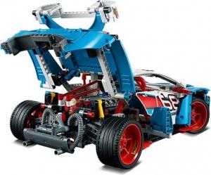 LEGO Technic Niebieska wyścigówka (42077) 6