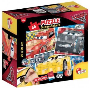 Lisciani Puzzle Supersticers 48 Cars 3 (304-60795) 1