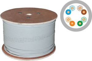 Alantec Kabel drut U/UTP, kat.5e, PVC, 1000m 1