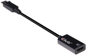 Kabel Club 3D DisplayPort - HDMI 0.2m czarny (CAC-1080) 2