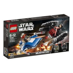 LEGO Star Wars A-Wing kontra TIE Silencer (75196) 1