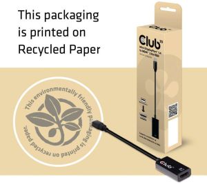 Adapter AV Club 3D DisplayPort Mini - HDMI czarny (CAC-1180) 6