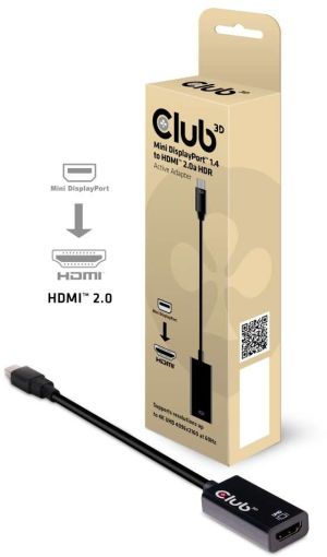Adapter AV Club 3D DisplayPort Mini - HDMI czarny (CAC-1180) 7
