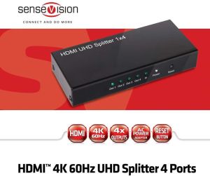 Club 3D Splitter HDMI 4x, 4K60Hz, UHD (CSV-1380) 5