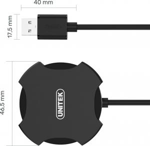 HUB USB Unitek 4x USB-A 2.0 (Y-2178) 8