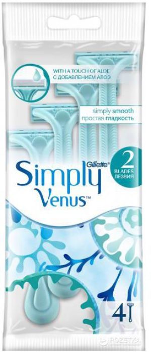 Gillette Simply Venus jednorazowe maszynki do golenia dla kobiet 4szt 1