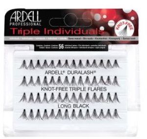 Ardell Triple Individuals zestaw 56 kępek rzęs Long Black 1