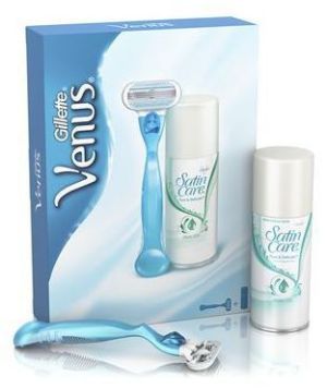 Gillette GILLETTE SET Gillette Venus maszynka do golenia dla kobiet + żel do golenia 75ml - 7702018396702 1