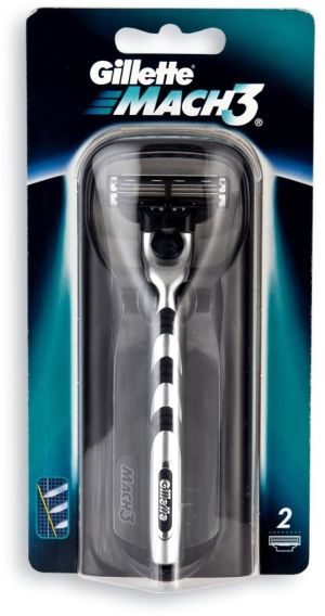 Gillette GILLETTE_Mach 3 maszynska do golenia + wkład 1szt - 7702018020706 1