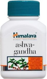 Himalaya HIMALAYA_Herbal Healthcare Ashva-Gandha suplement diety łagodzący objawy stresu 60 kapsułek - 8901138501655 1