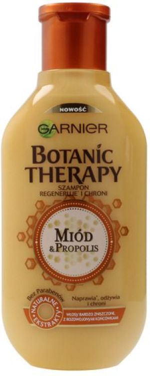 Garnier Botanic Therapy Miód & Propolis Szampon do włosów bardzo zniszczonych 400ml 1