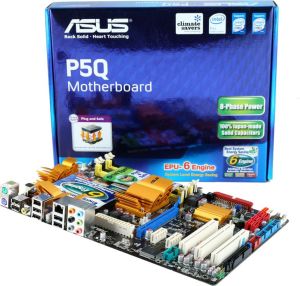 Płyta główna Asus P5Q (PCX/DZW/GLAN/SATA/RAID/DDR2) 5