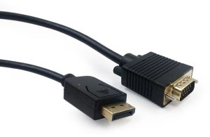 Kabel Gembird DisplayPort - D-Sub (VGA) 1.8m czarny (CCP-DPM-VGAM-6) 1