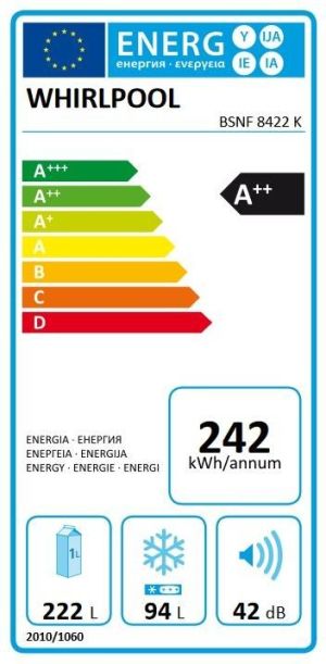 Lodówka Whirlpool BSNF8422K 4