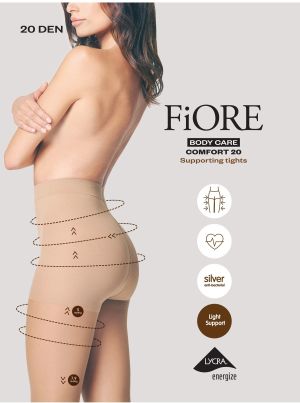 Fiore Rajstopy m 5100 comfort 20 czarne r. 2 1