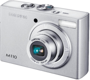 Aparat cyfrowy Samsung M110 srebrny 1