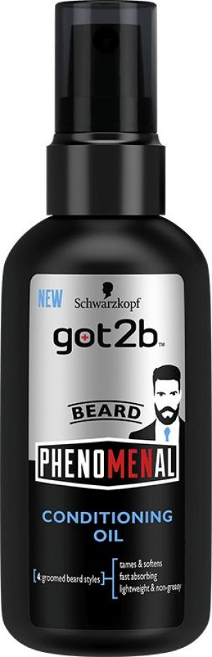 Schwarzkopf GOT2B Phenomenal Beard olejek do pielęgnacji zarostu i podbródka 75ml 1