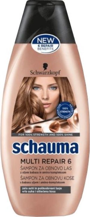 Schwarzkopf Schauma Multi Repair 6 szampon do włosów zniszczonych 400ml 1
