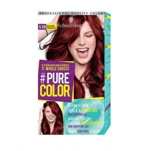 Schwarzkopf Pure Color Farba do włosów 6.88 Malinowa Czerwień 1