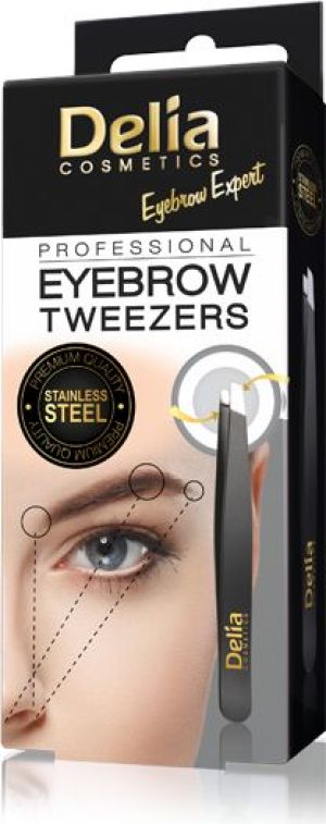 Delia Pęset do brwi Eyebrow Expert 1 szt. 1