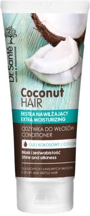 Elfa Pharm Coconut Hair Odżywka nawilżająca do włosów suchych i łamliwych 200ml 1