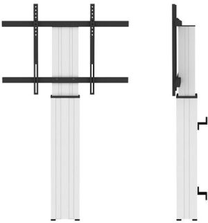 Neomounts Stojak podłogowy PLASMA-W2250SILVER 42'' - 100'' 2